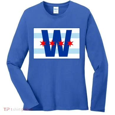 Chicago W Flag Women's Long Sleeve Shirt