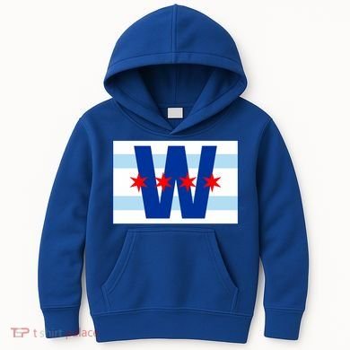 Chicago W Flag Kids Hoodie