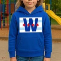 Chicago W Flag Kids Hoodie thumb 3