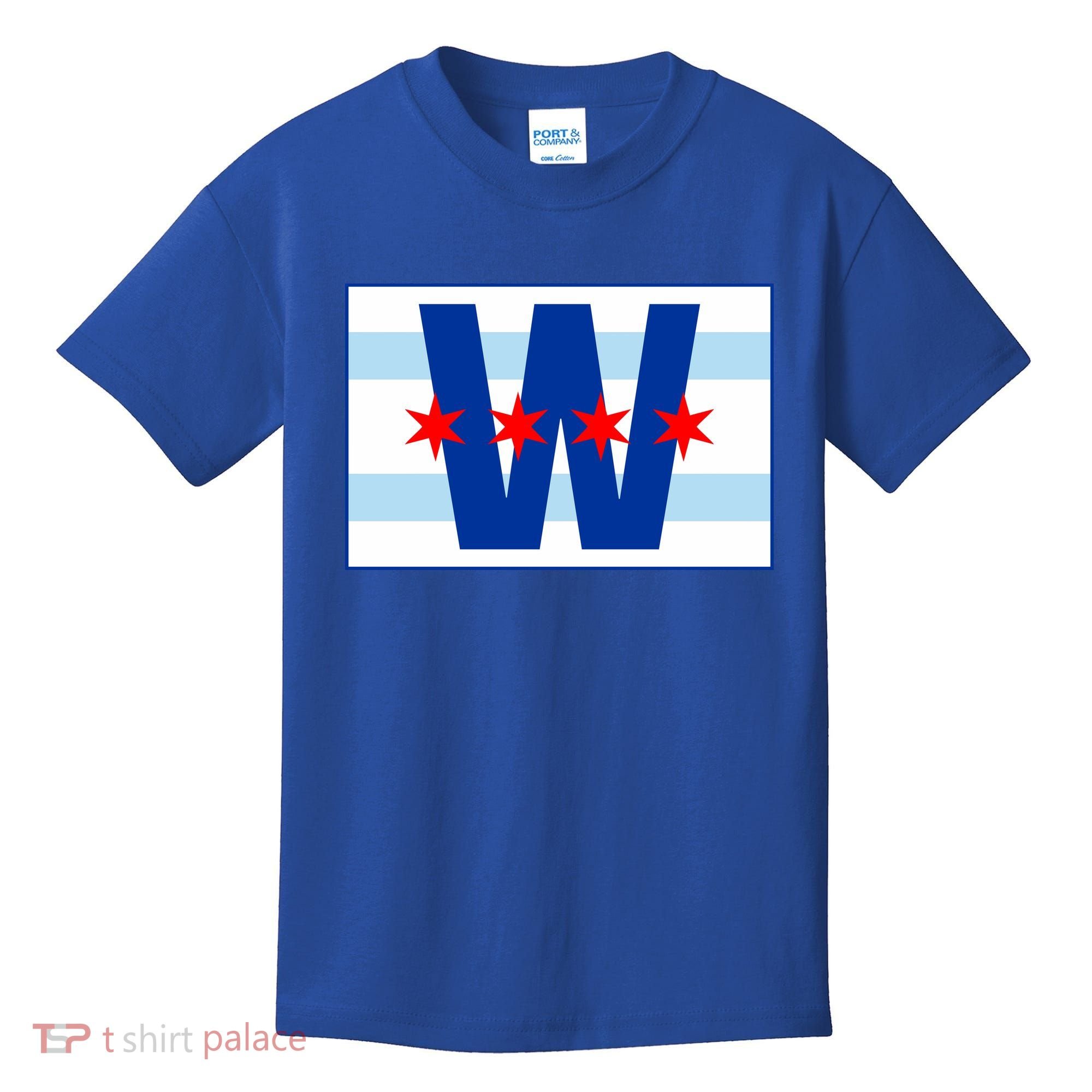 Chicago W Flag Kids T-Shirt