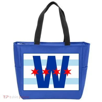 Chicago W Flag Tote Bag