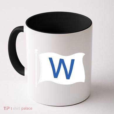 Chicago Win W Flag Baseball Coffee Mug