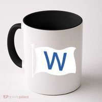 Chicago Win W Flag Baseball Coffee Mug thumb 0