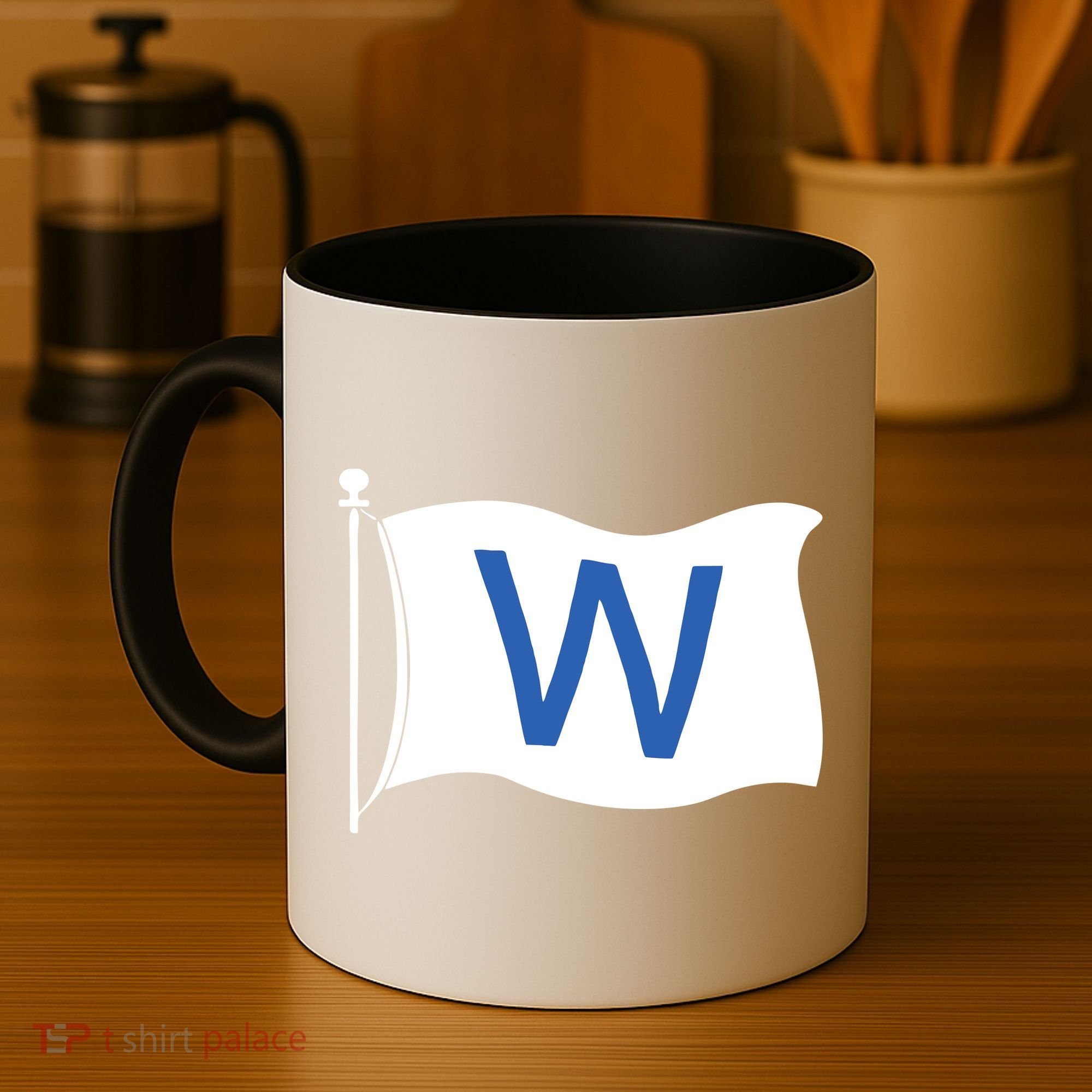 Chicago Win W Flag Baseball Coffee Mug