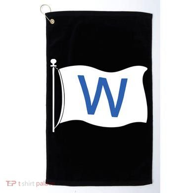 Chicago Win W Flag Baseball Golf Towel