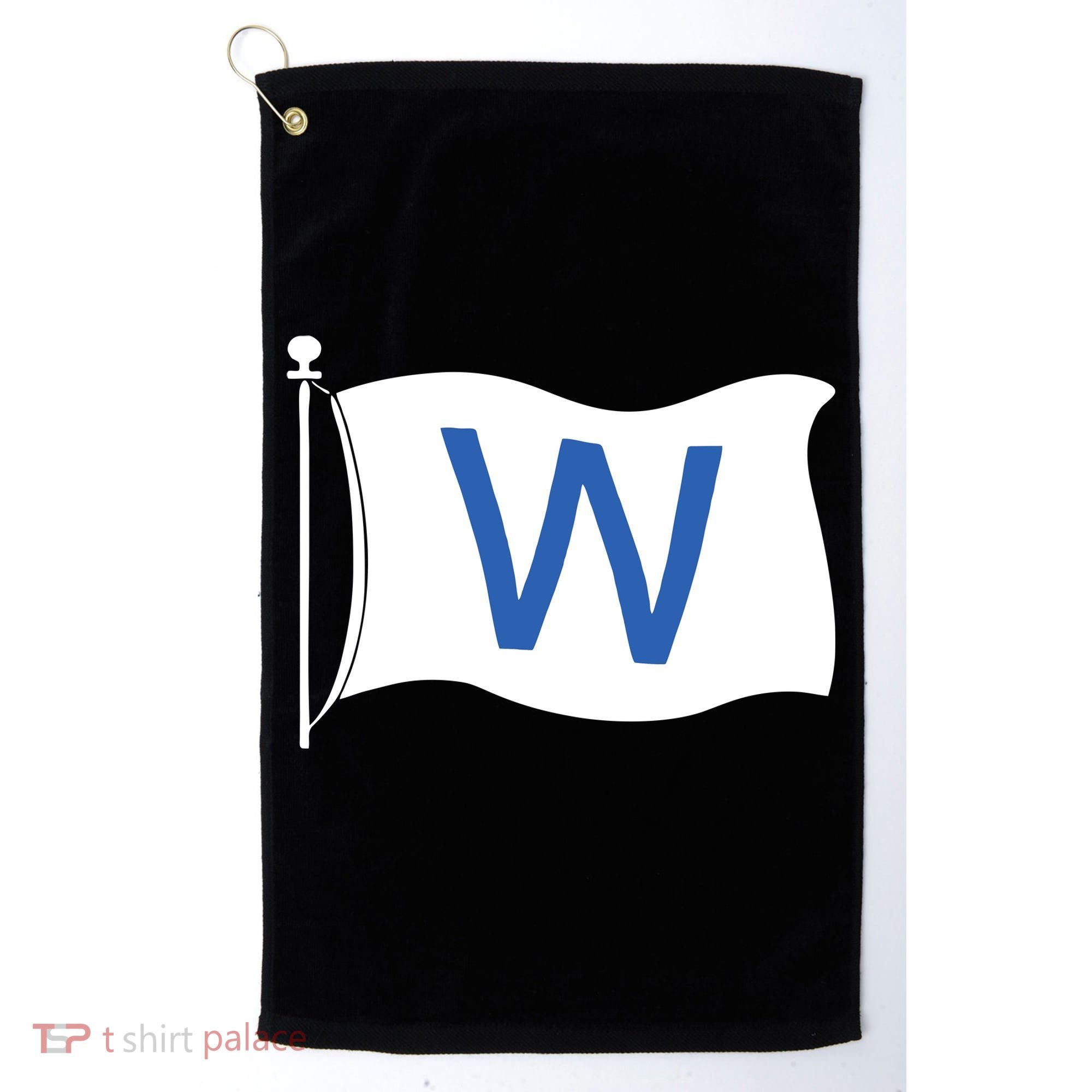 Chicago Win W Flag Baseball Golf Towel