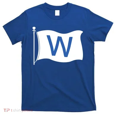 Chicago Win W Flag Baseball T-Shirt