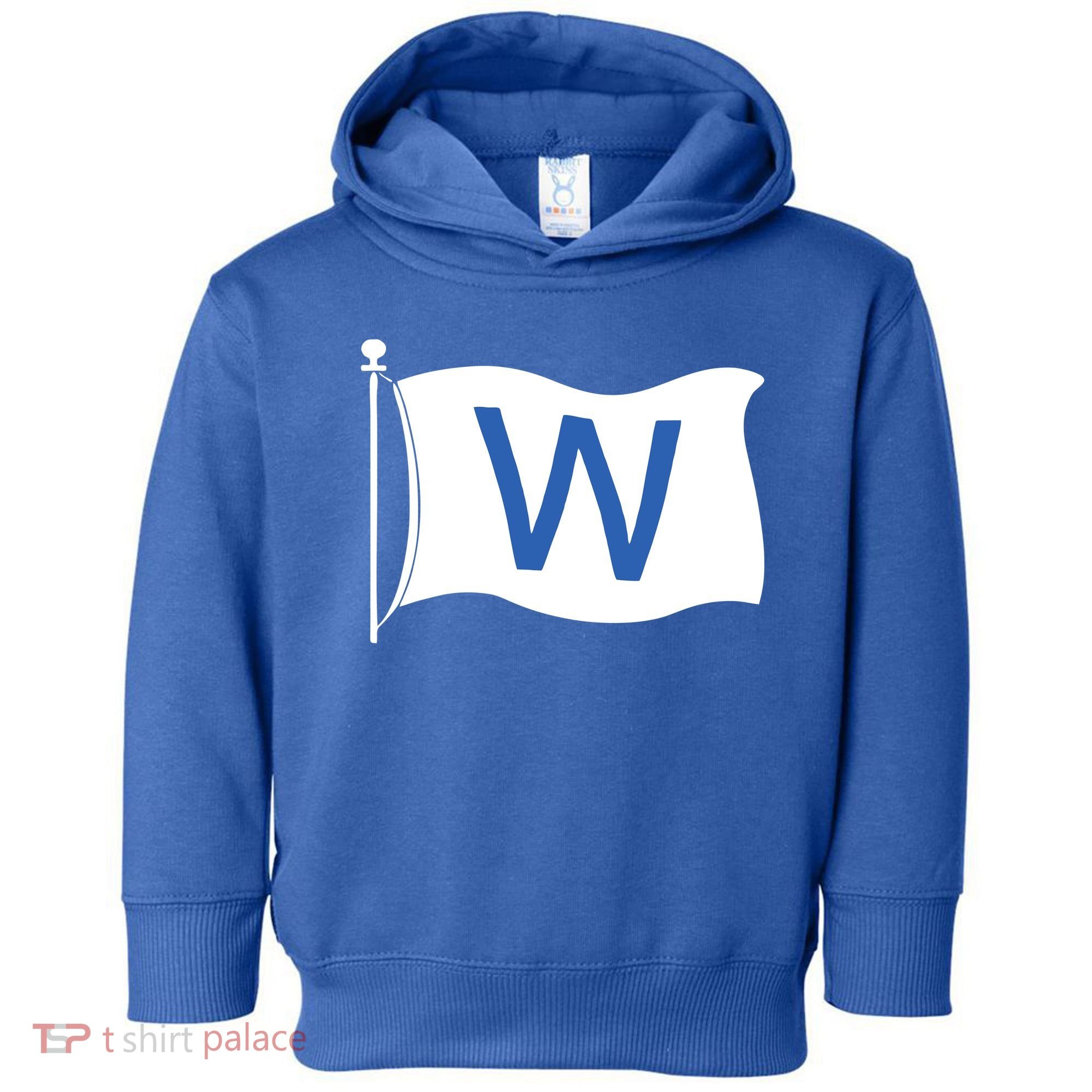 Chicago Win W Flag Baseball Toddler Hoodie