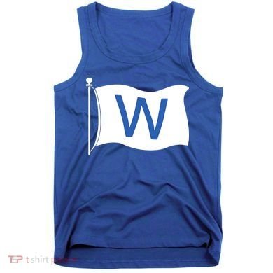 Chicago Win W Flag Baseball Tank Top