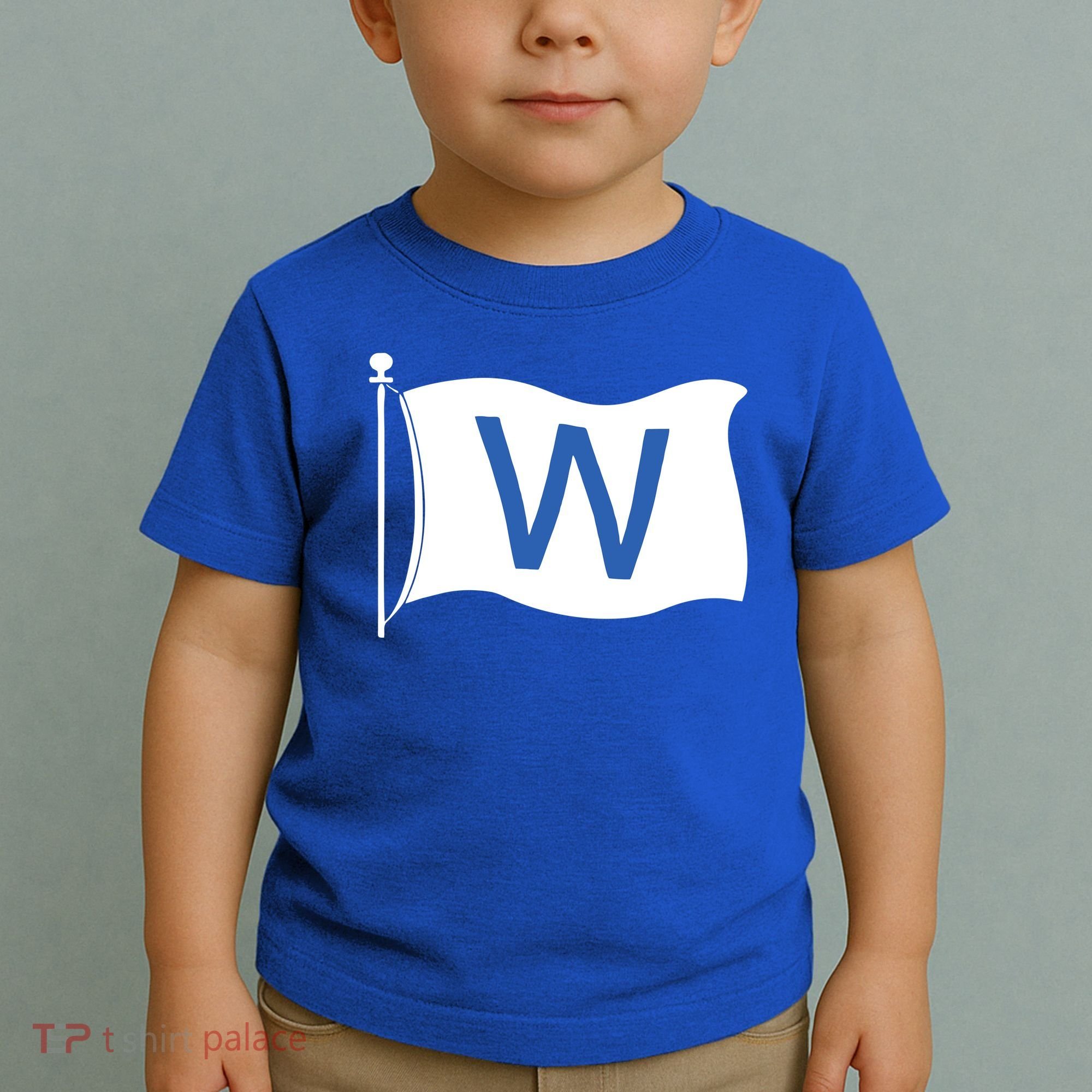Chicago Win W Flag Baseball Toddler T-Shirt