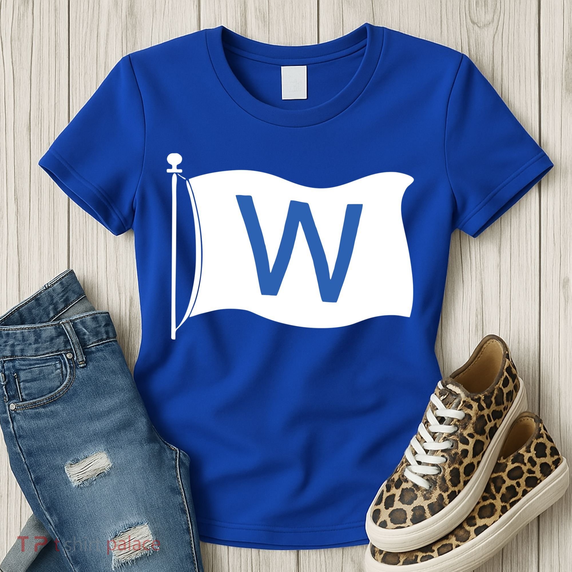 Chicago Win W Flag Baseball Women's T-Shirt