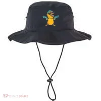 Chick Cartoon With Guns Bucket Hat thumb 0
