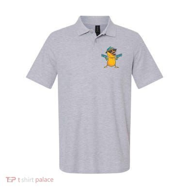 Chick Cartoon With Guns Polo