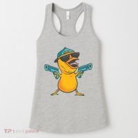 Chick Cartoon With Guns Women's Tank Top thumb 0