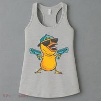Chick Cartoon With Guns Women's Tank Top thumb 3