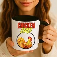 Chicken Dad Coffee Mug thumb 3