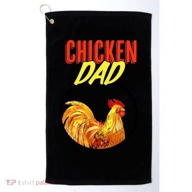Chicken Dad Golf Towel