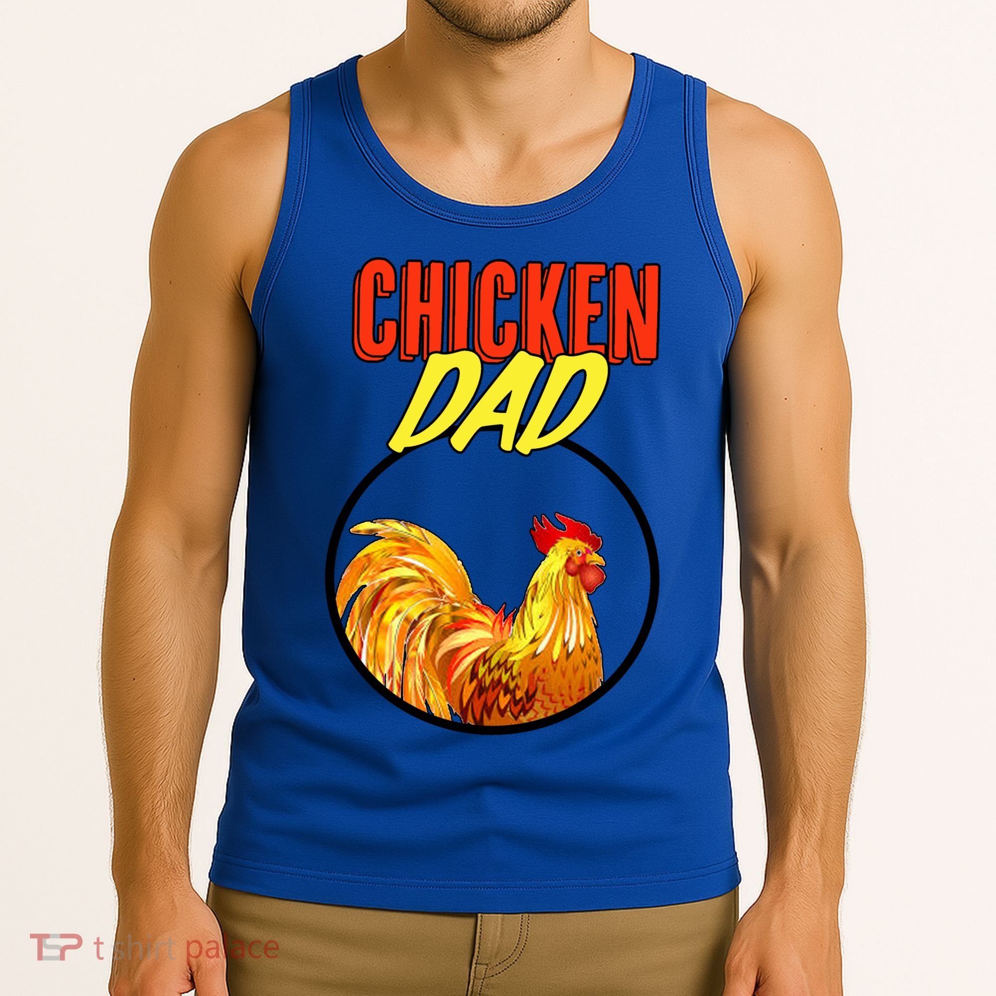 Chicken Dad Tank Top