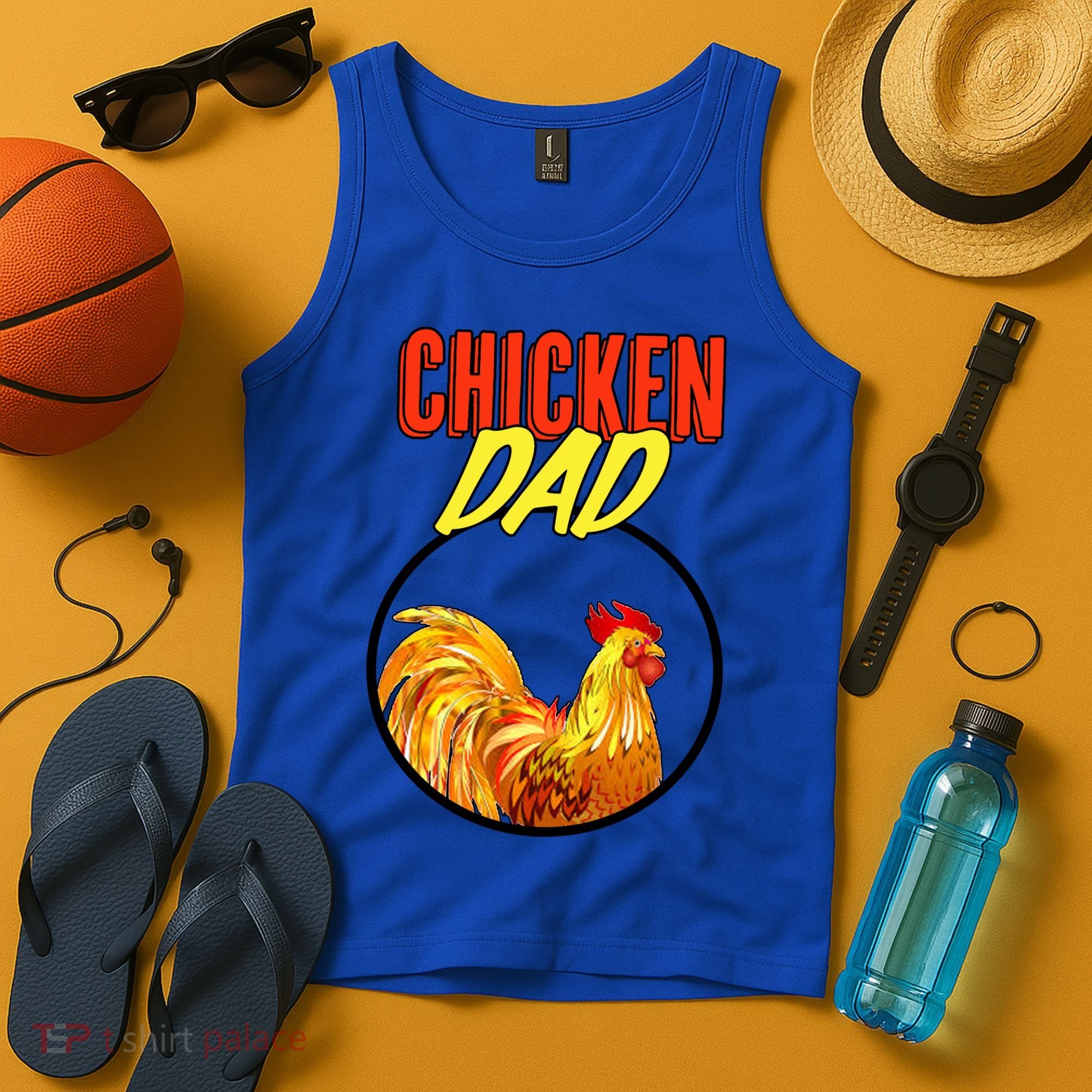 Chicken Dad Tank Top