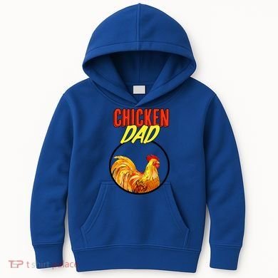 Chicken Dad Kids Hoodie