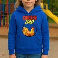Chicken Dad Kids Hoodie thumb 3