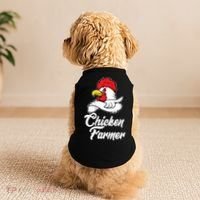 Chicken Farmer  Doggie Tank thumb 2