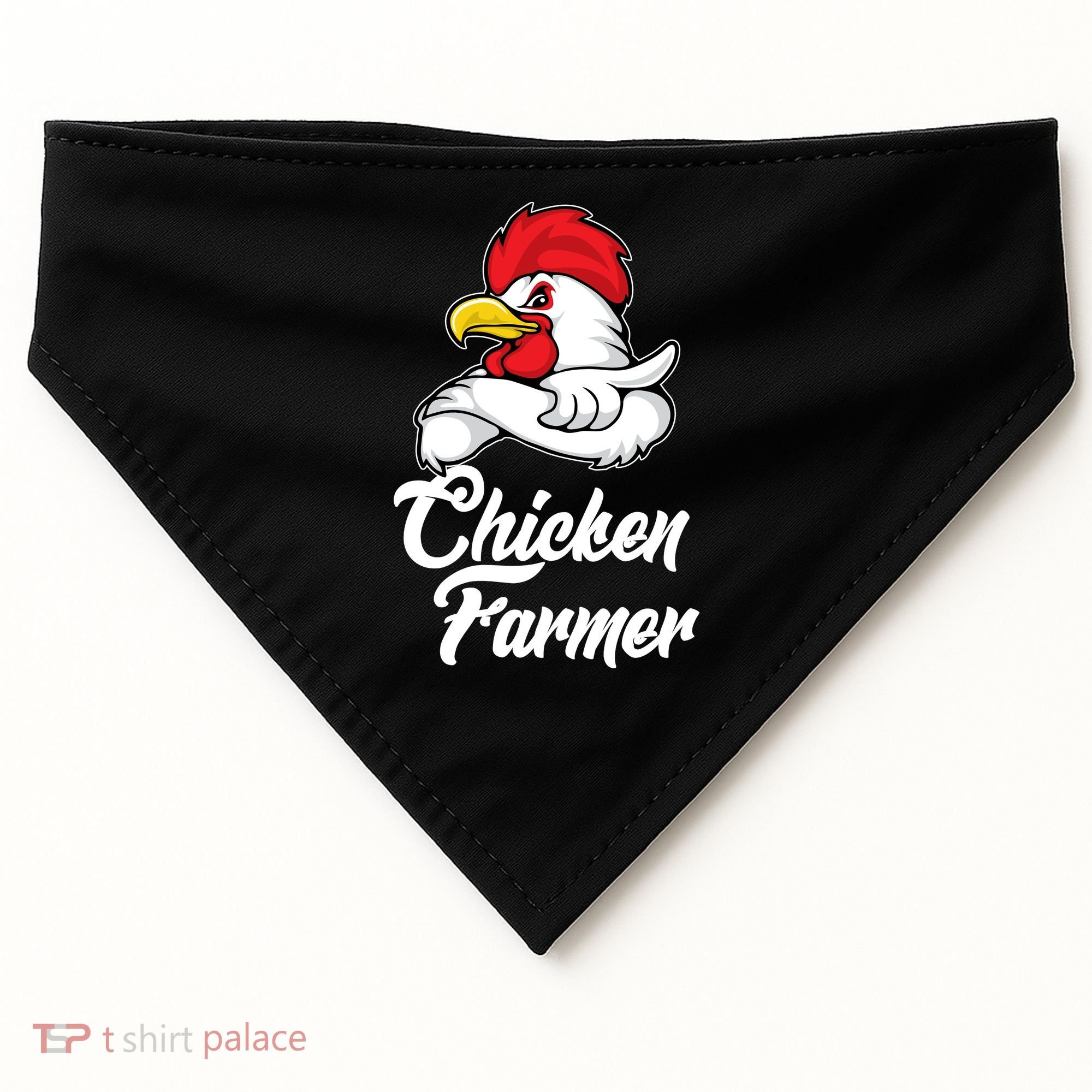 Chicken Farmer  USA-Made Doggie Bandana