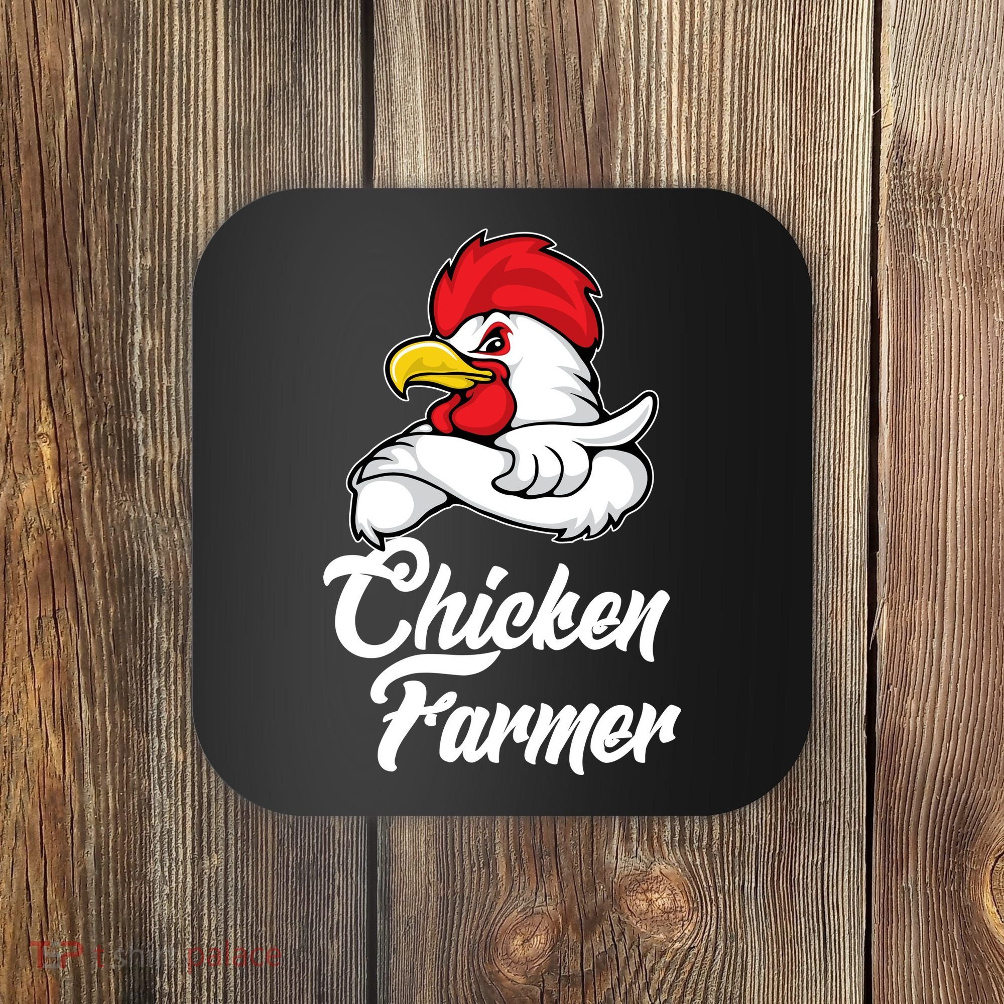 Chicken Farmer  Coaster