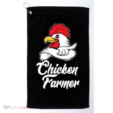 Chicken Farmer  Golf Towel