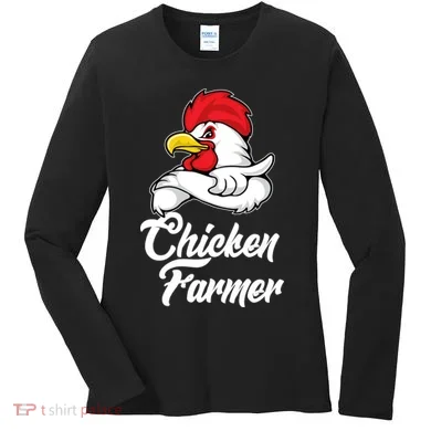 Chicken Farmer  Women's Long Sleeve Shirt
