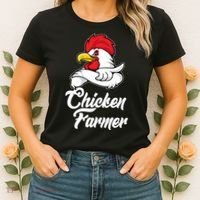 Chicken Farmer  Women's T-Shirt thumb 2