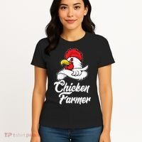 Chicken Farmer  Women's T-Shirt thumb 4