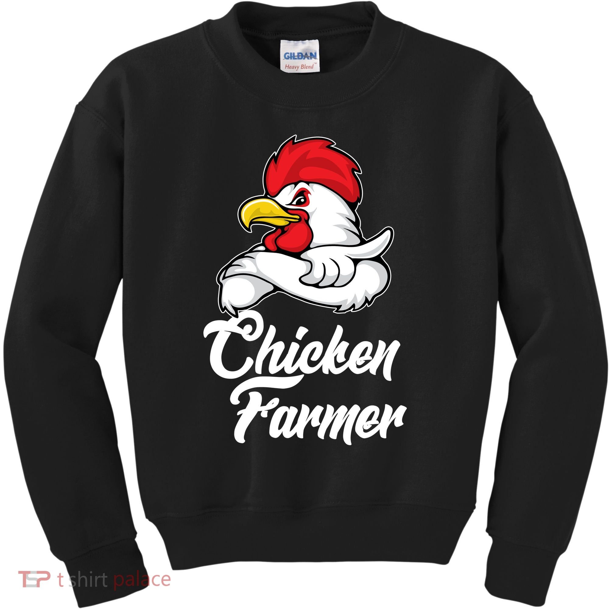 Chicken Farmer  Kids Sweatshirt