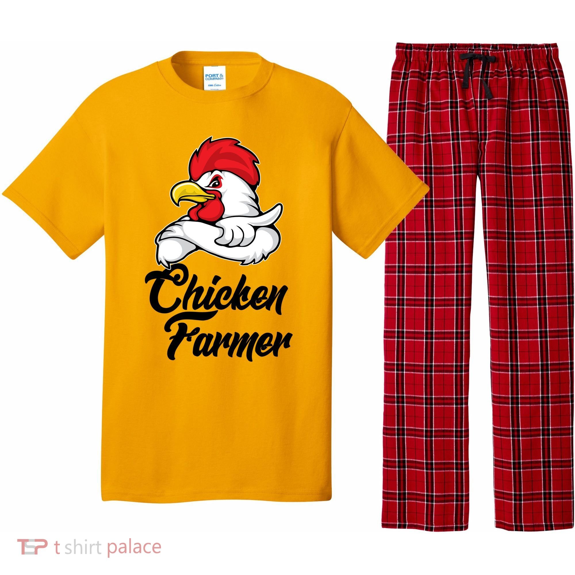 Chicken Farmer  Pajama Set