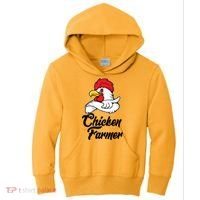 Chicken Farmer  Kids Hoodie thumb 0