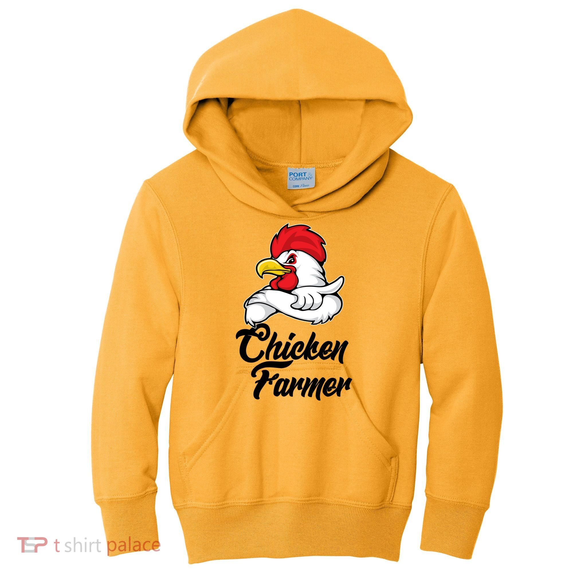 Chicken Farmer  Kids Hoodie