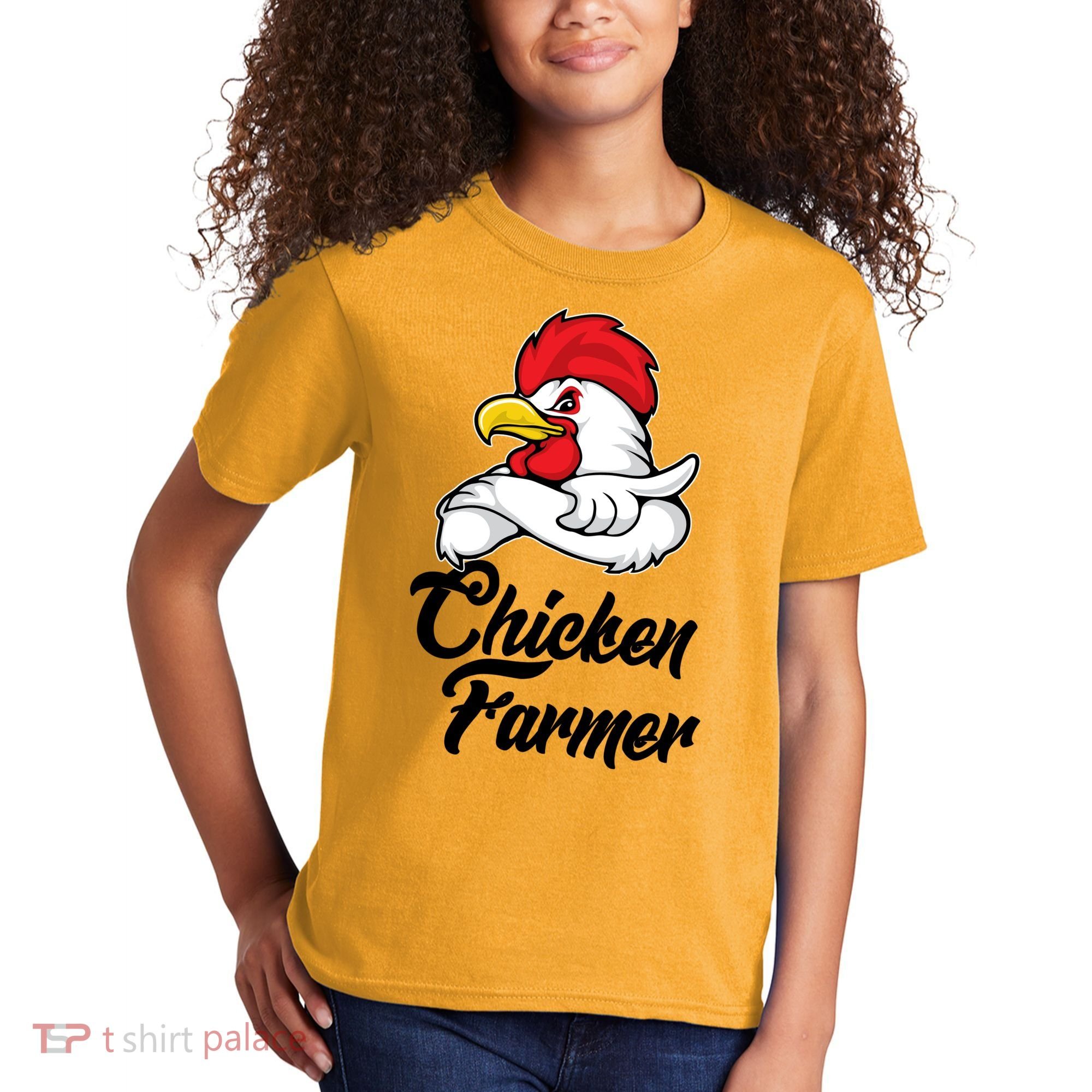 Chicken Farmer  Kids T-Shirt