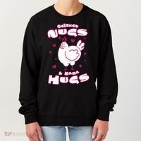 Chicken Nugs And Mama Hugs Women's Sweatshirt thumb 0