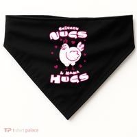 Chicken Nugs And Mama Hugs USA-Made Doggie Bandana thumb 0