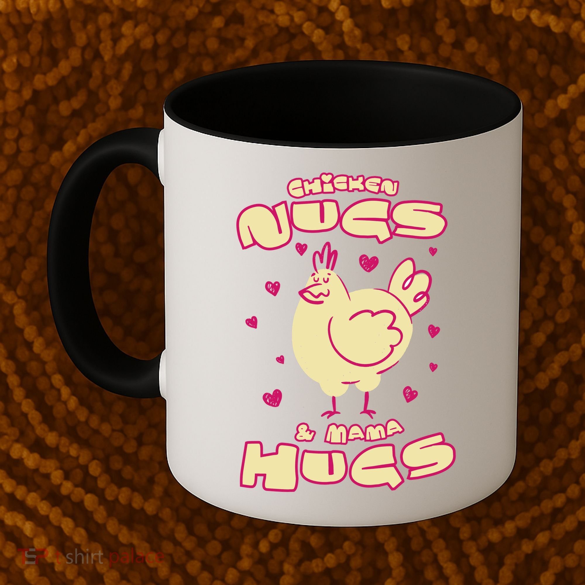 Chicken Nugs And Mama Hugs Coffee Mug