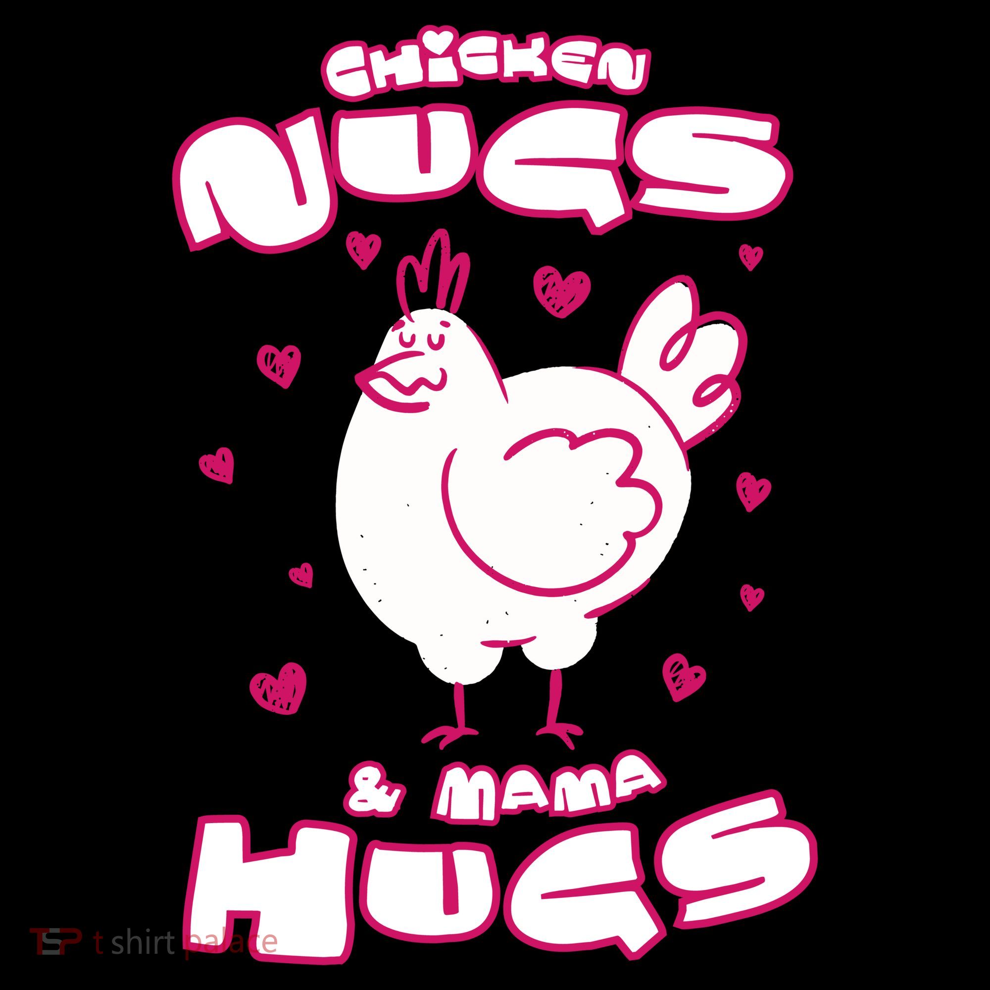 Chicken Nugs And Mama Hugs Women's Hoodie