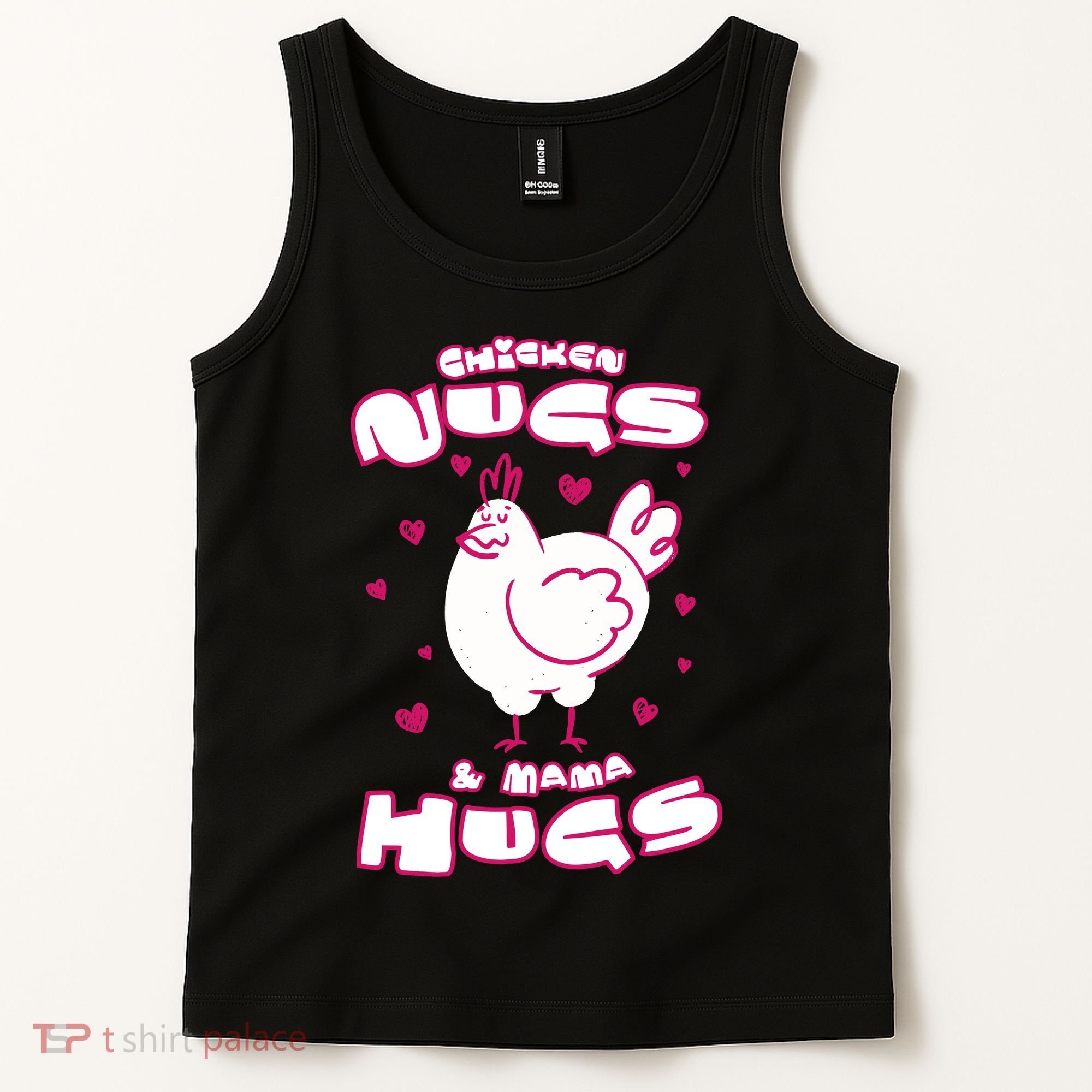 Chicken Nugs And Mama Hugs Tank Top