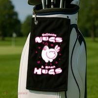 Chicken Nugs And Mama Hugs Golf Towel thumb 2