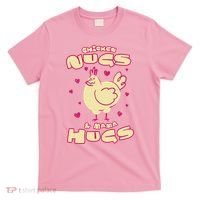 Chicken Nugs And Mama Hugs T-Shirt thumb 0