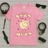 Chicken Nugs And Mama Hugs T-Shirt thumb 5