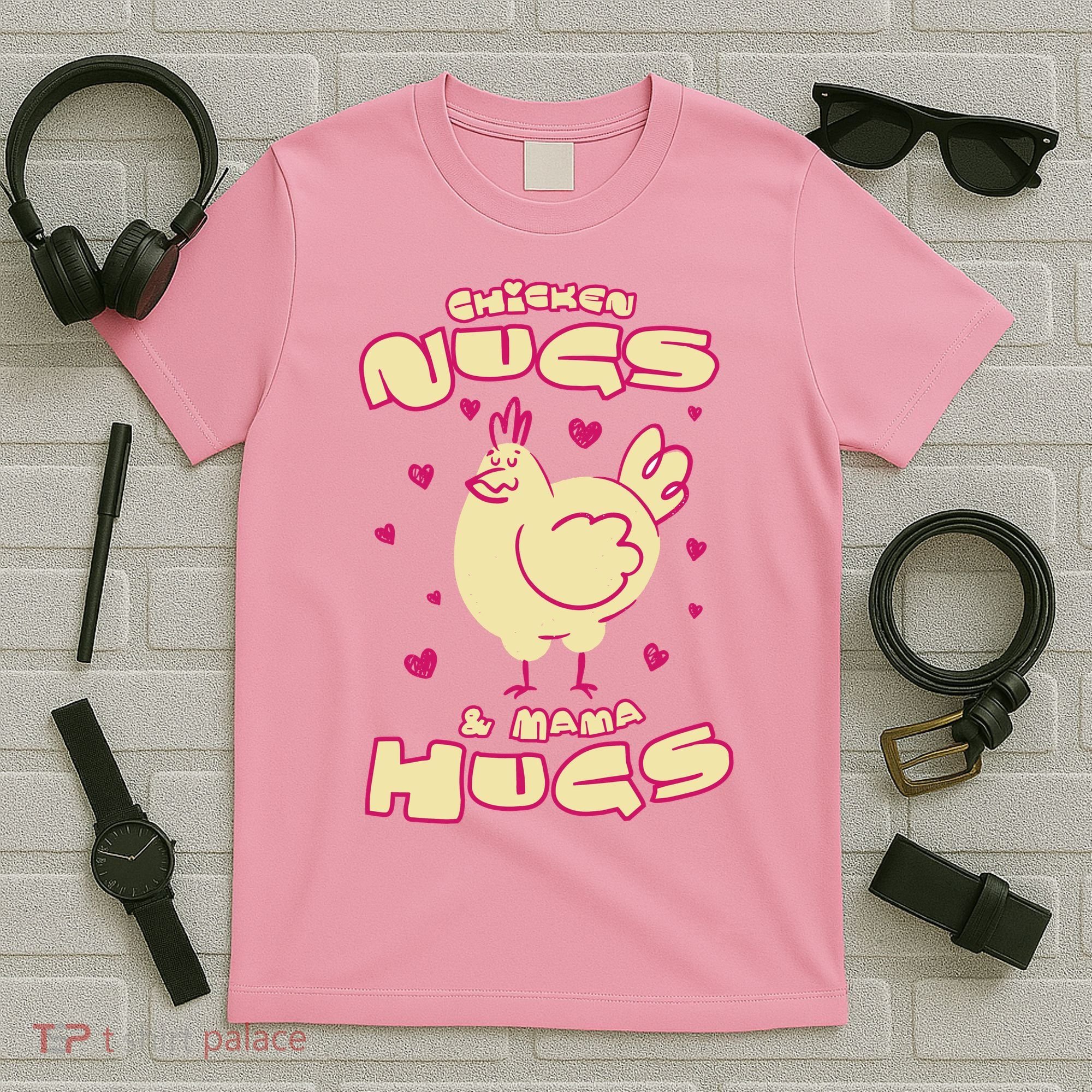 Chicken Nugs And Mama Hugs T-Shirt