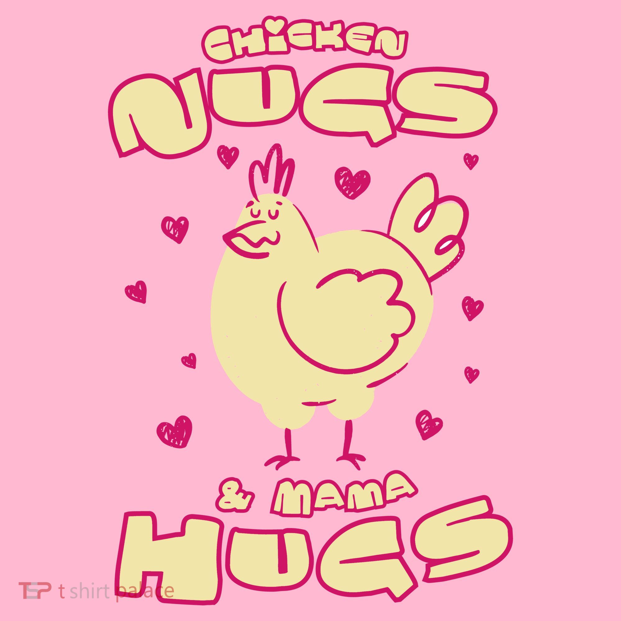 Chicken Nugs And Mama Hugs Mousepad