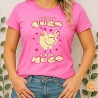 Chicken Nugs And Mama Hugs Women's T-Shirt thumb 2