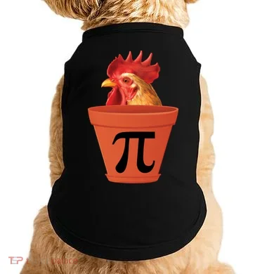 Chicken Pot Pie Funny Pi Doggie Tank