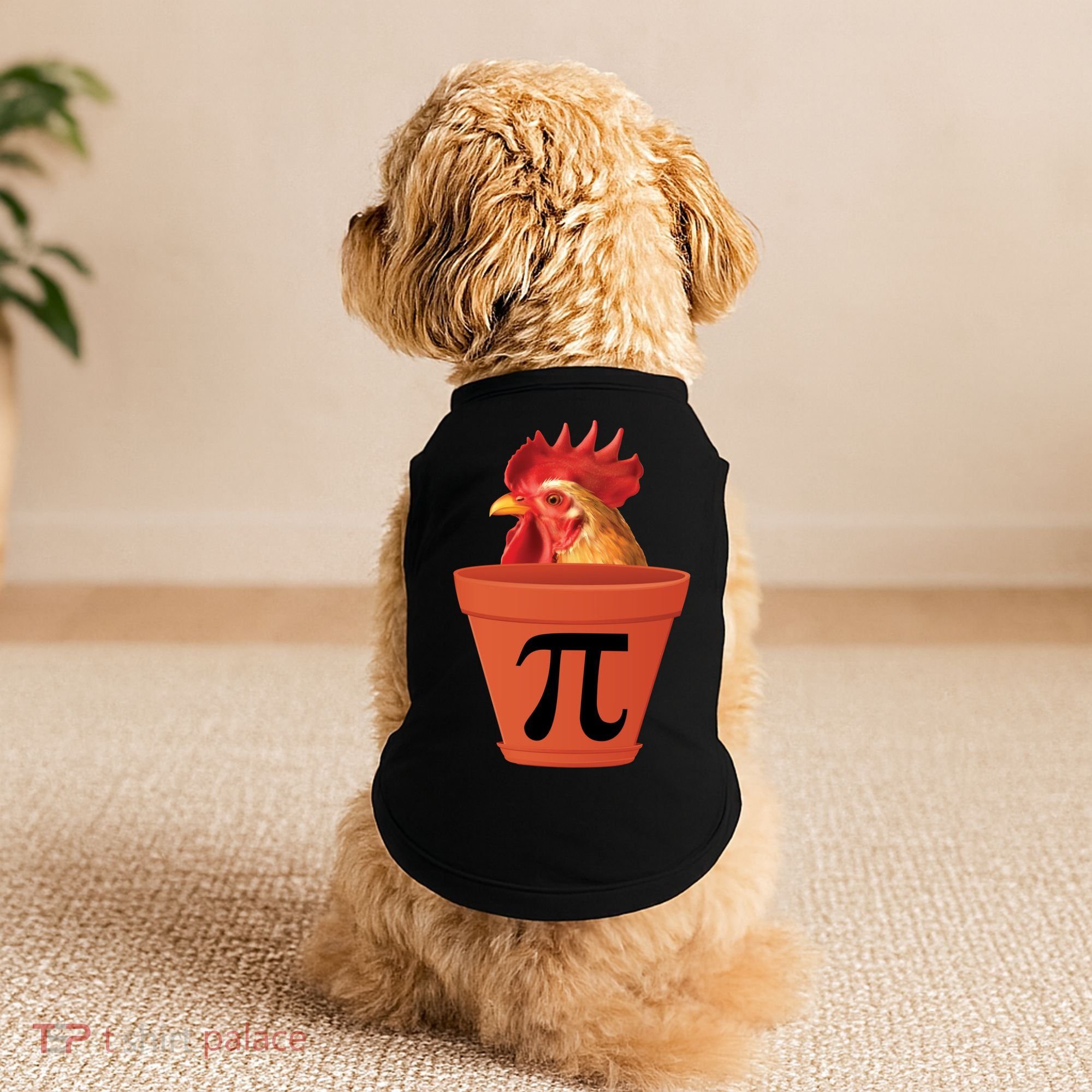 Chicken Pot Pie Funny Pi Doggie Tank